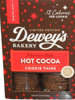 Hot Cocoa Cookie Thins