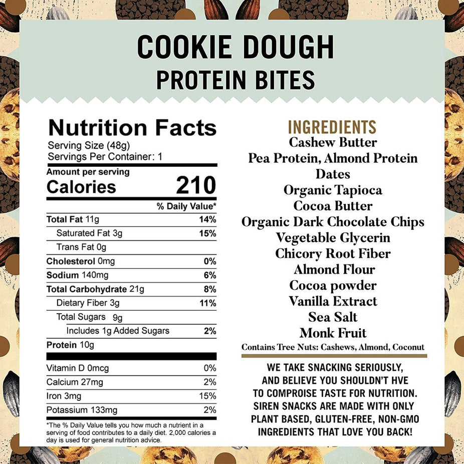 Cookie Dough Protein Bites