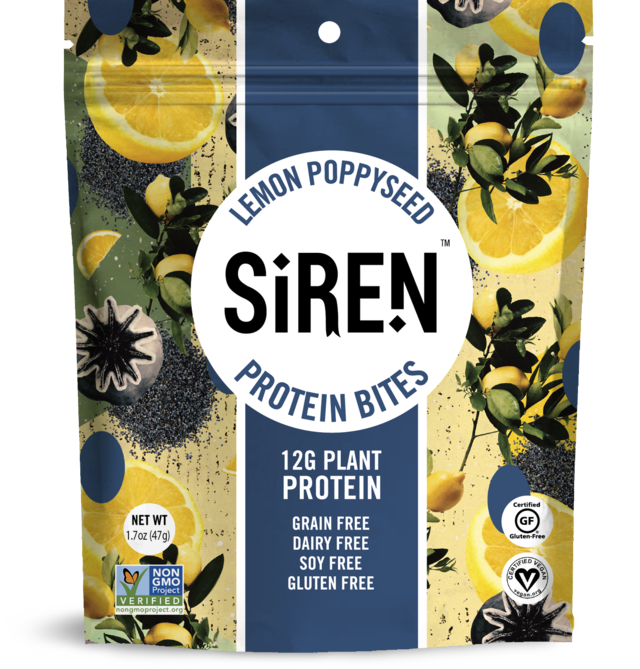 Lemon Poppyseed Protein Bites