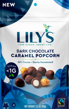 Dark Caramel Chocolate Popcorn