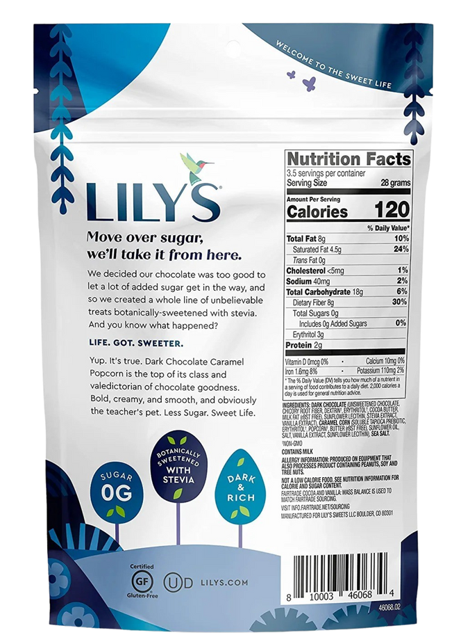 Dark Caramel Chocolate Popcorn