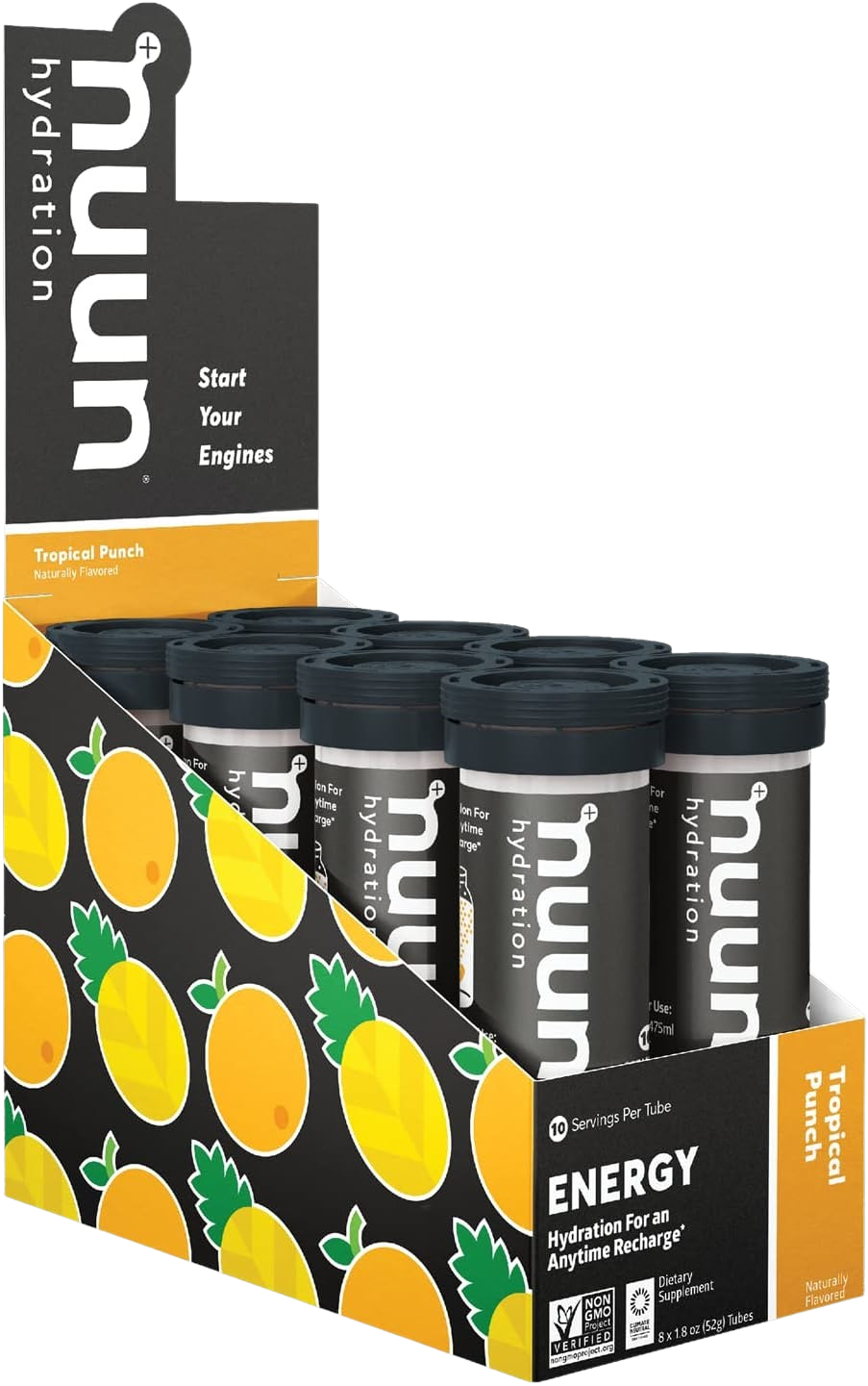 Tropical Punch Energy Tablets (8 Pack)
