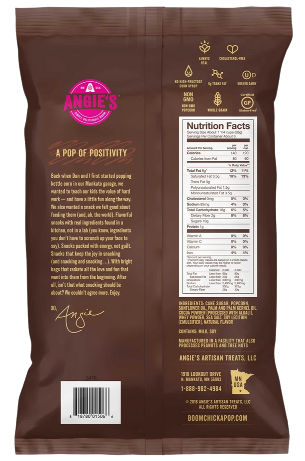 Dark Chocolate Sea Salt Kettle Corn