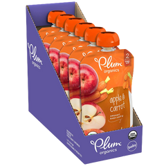 Organic Apple Carrot Baby Food (6 Pack Case)