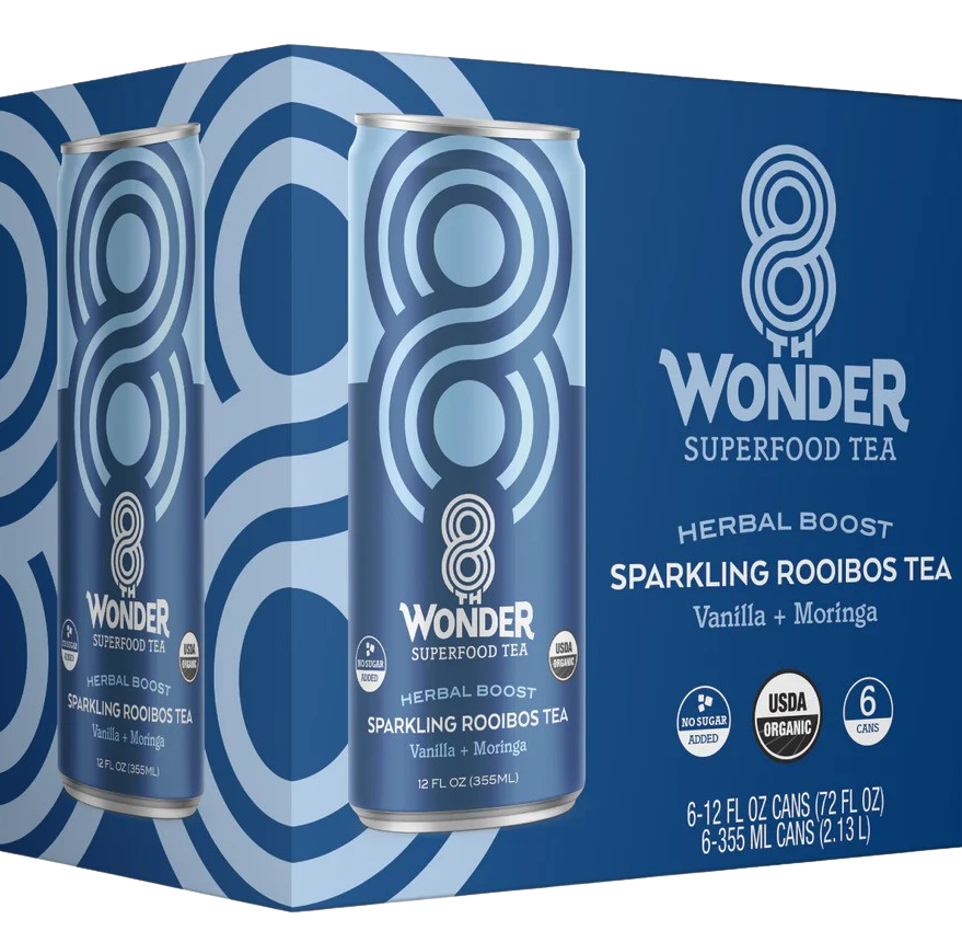 Sparkling Roobios Tea Vanilla + Moringa