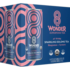 Sparkling Oolong Tea Mangosteen + Turmeric (6 Pack)