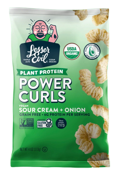 New Sour Cream & Onion Plant-Based Power Curls