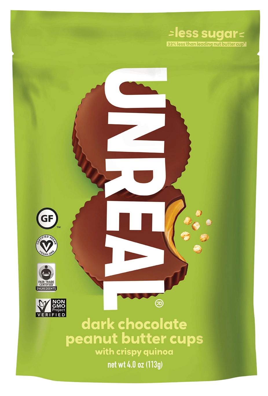 Crispy Dark Chocolate Peanut Butter Cups