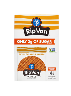 Rip Van Wafels Chocolate Brownie Stroopwafels (4Pack)