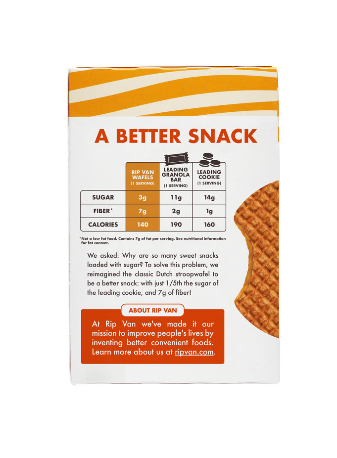 Rip Van Wafels Chocolate Brownie Stroopwafels (4Pack)