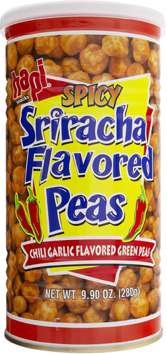 Spicy Sriracha Flavored Peas