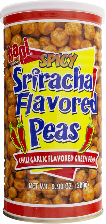 Spicy Sriracha Flavored Peas