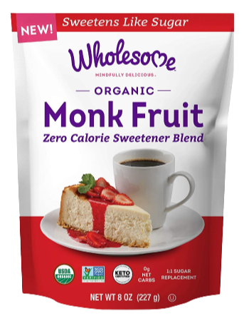 Organic Monk Fruit Sweetener Blend