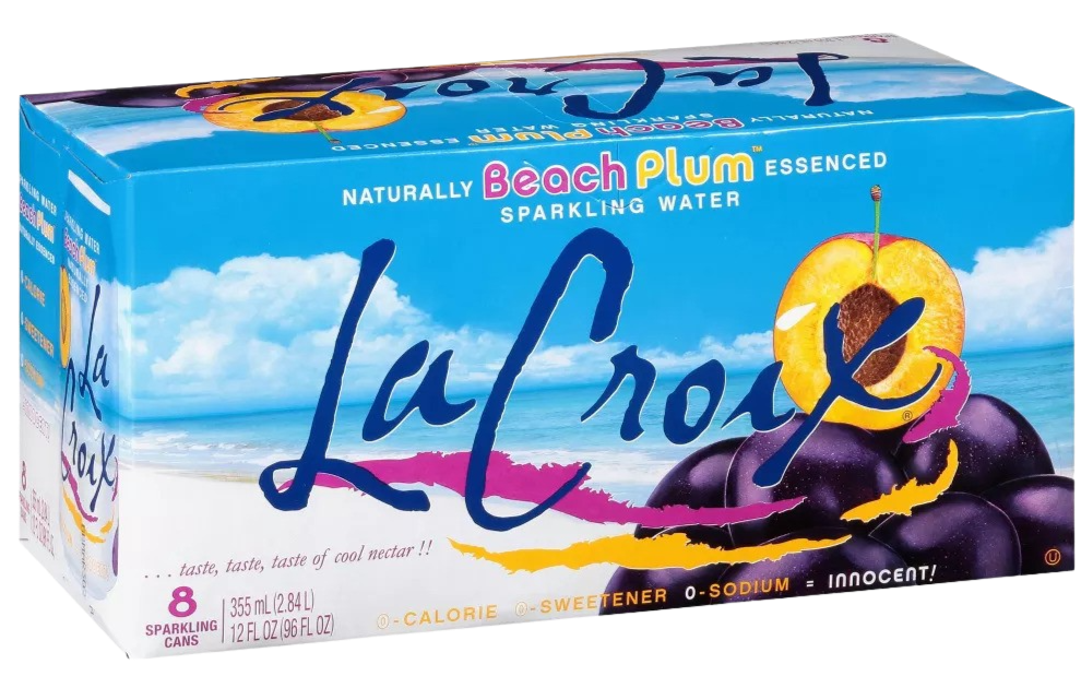 Beach Plum Water Sparkling (8 Pack)
