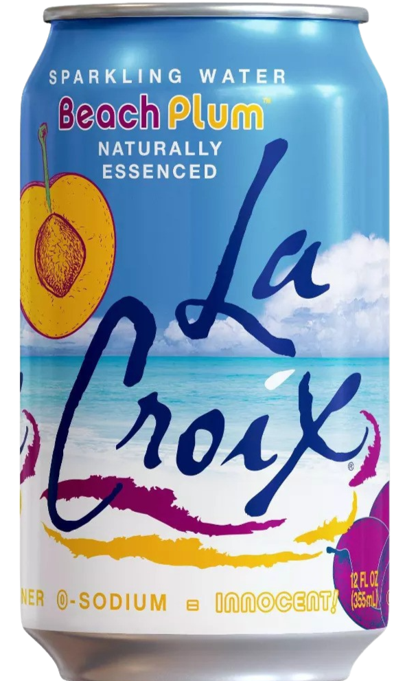 Beach Plum Water Sparkling (8 Pack)