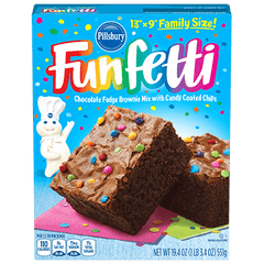 Funfetti Fudge Brownie Mix