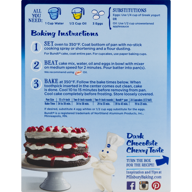 Dark Chocolate Cake Mix