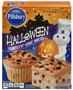 Funfetti Halloween Cake