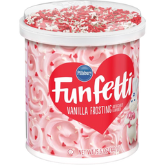 Funfetti Valentine Frosting