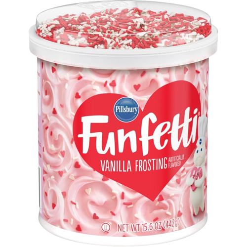 Funfetti Valentine Frosting