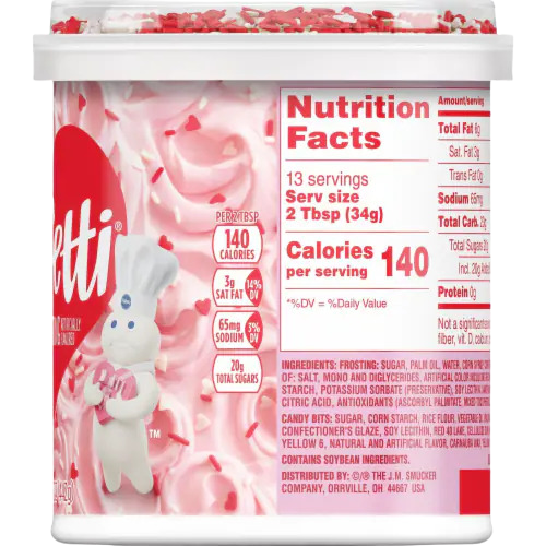 Funfetti Valentine Frosting