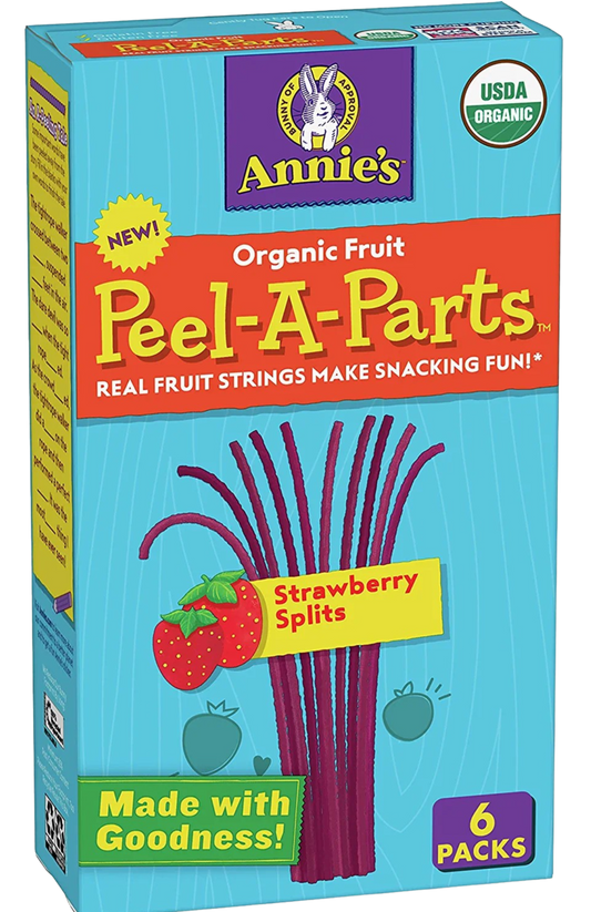 Peel-A-Part Strawberry Fruit Snack (6 CT)
