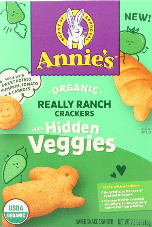 Organic Veggie Ranch Crackers