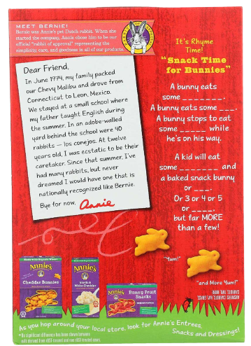 Crackers Extra Cheesy Cheddar Bunnies