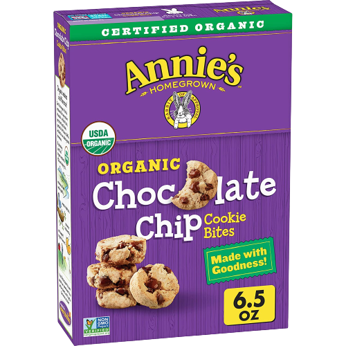 Organic Chocolate Chip Cookie Bites