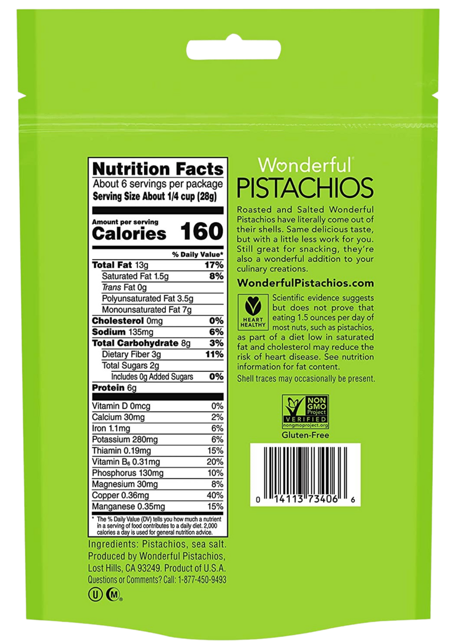 Roasted & Salted Shelled Pistachios