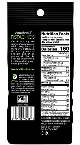 Salted And Roasted Pistachios