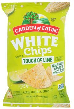White Tortilla Chips With Lime