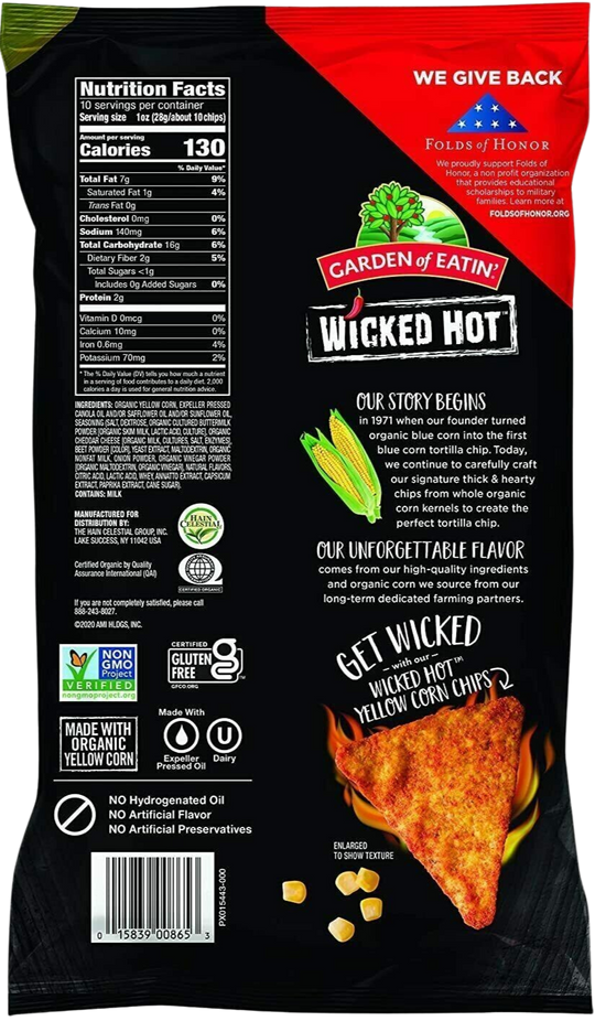 Hot Spicy Corn Tortilla Chips