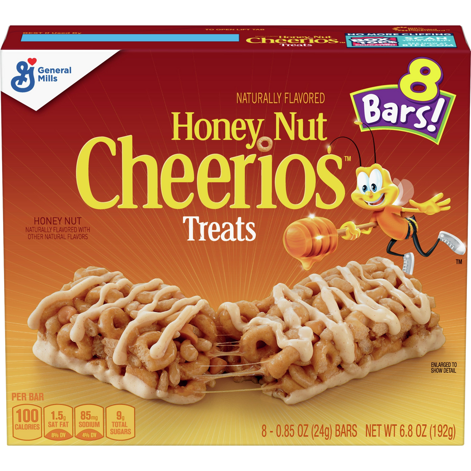 Honey Nut Treat Bars 8ct