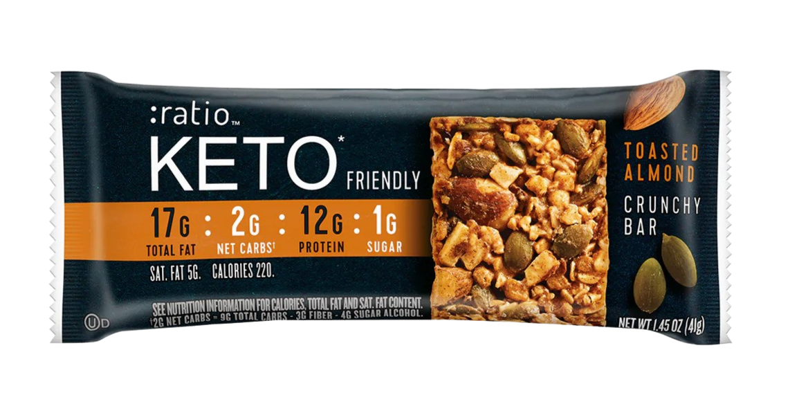 Keto Toasted Almond Bar 4Ct