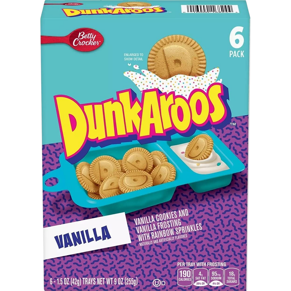 Vanilla Cookies & Frosting 6Ct