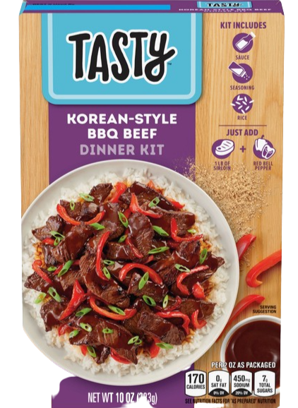 Korean-Style Bbq Beef Dinner Kit