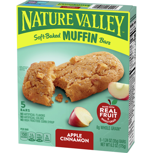 Apple Cinnamon Muffin Bars (5 CT)
