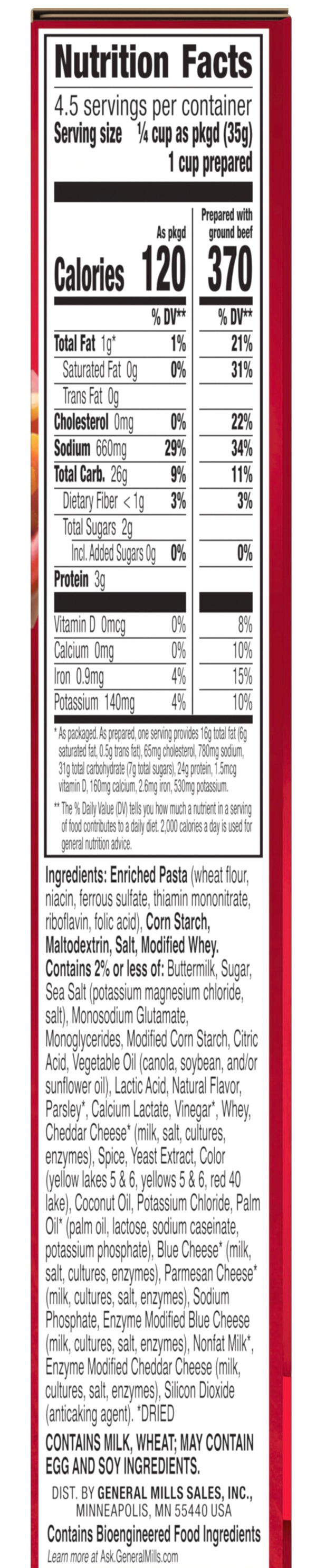 Ranch & Bacon Pasta & Sauce Mix