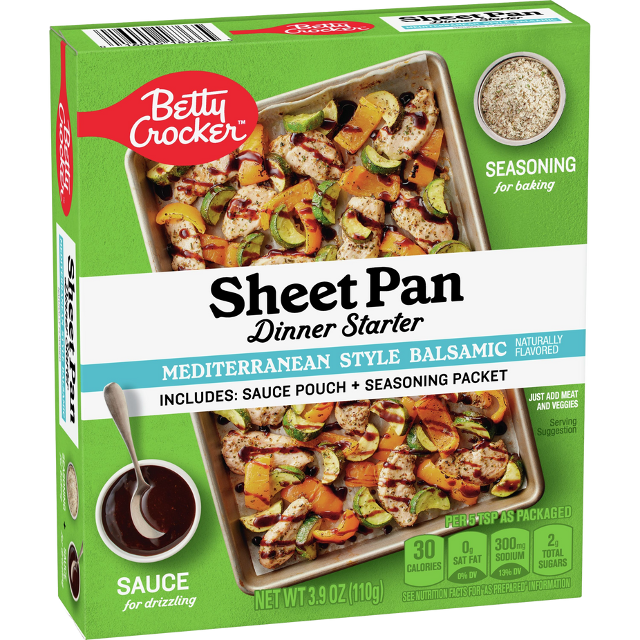 Balsamic Mediterranean Sheet Pan Dinner Starter
