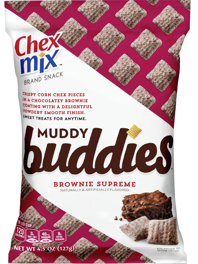 Brownie Supreme Muddy Buddies Snack Mix