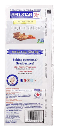 Quick Rise Yeast 3Pk