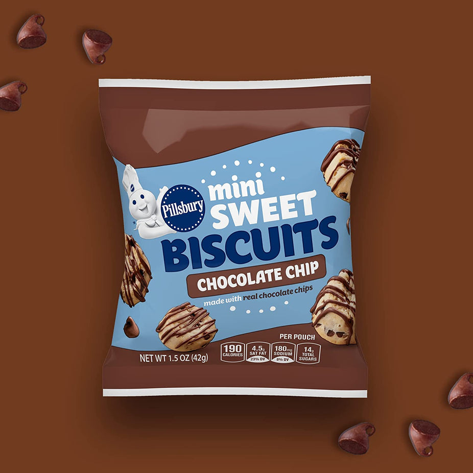 Mini Biscuits Chocolate Chip (7 Pack)