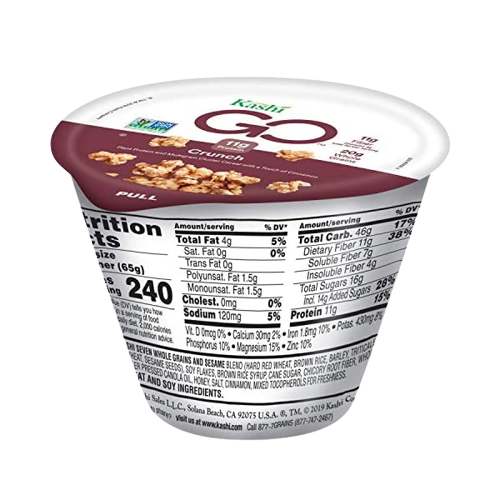 Go Lean Crunch Cereal Cup