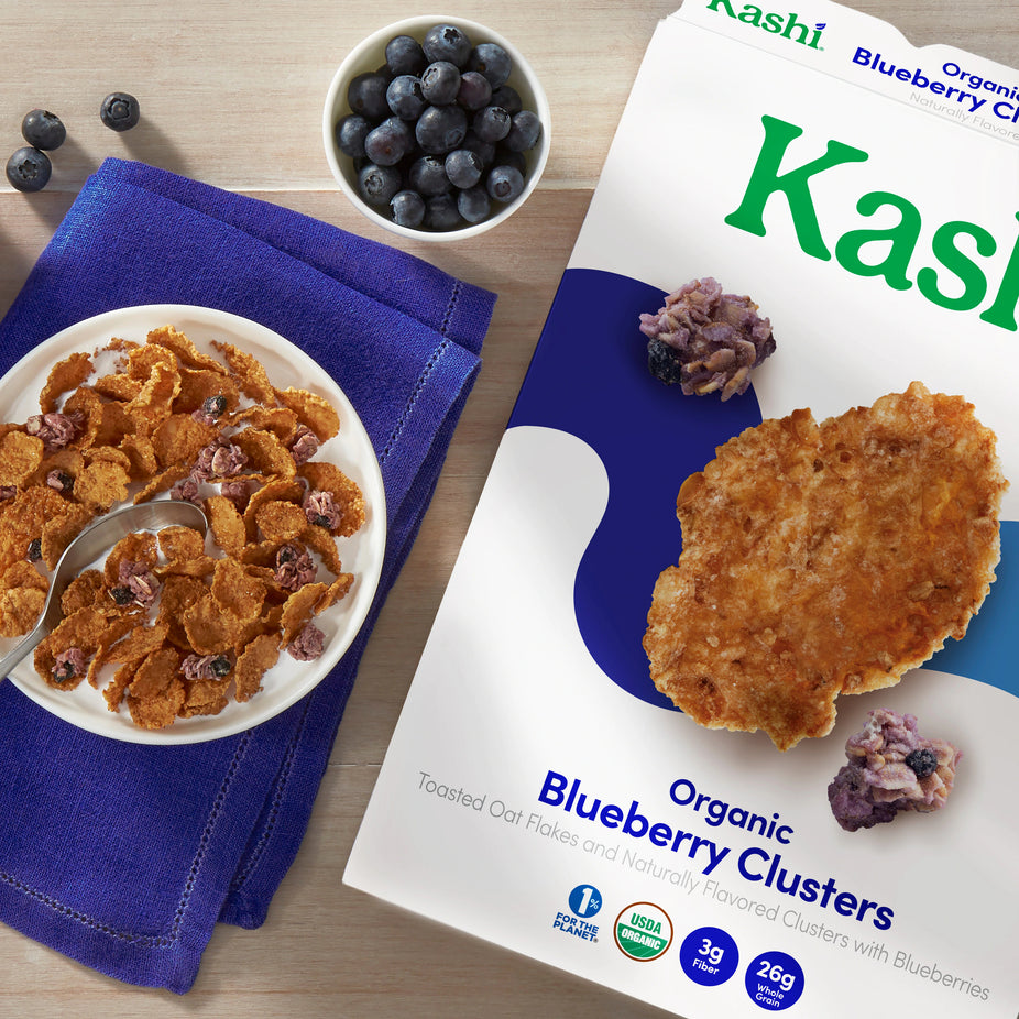 Organic Blueberry Clusters Oat Cereal