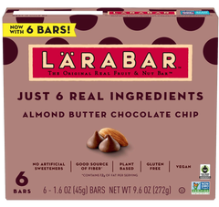 Almond Butter Chocolate Chip Bar 6ct