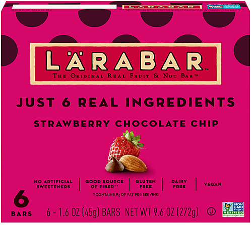 Strawberry Chocolate Chip Bar 6ct