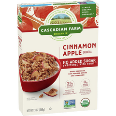 Cinnamon Apple Granola No Sugar Added