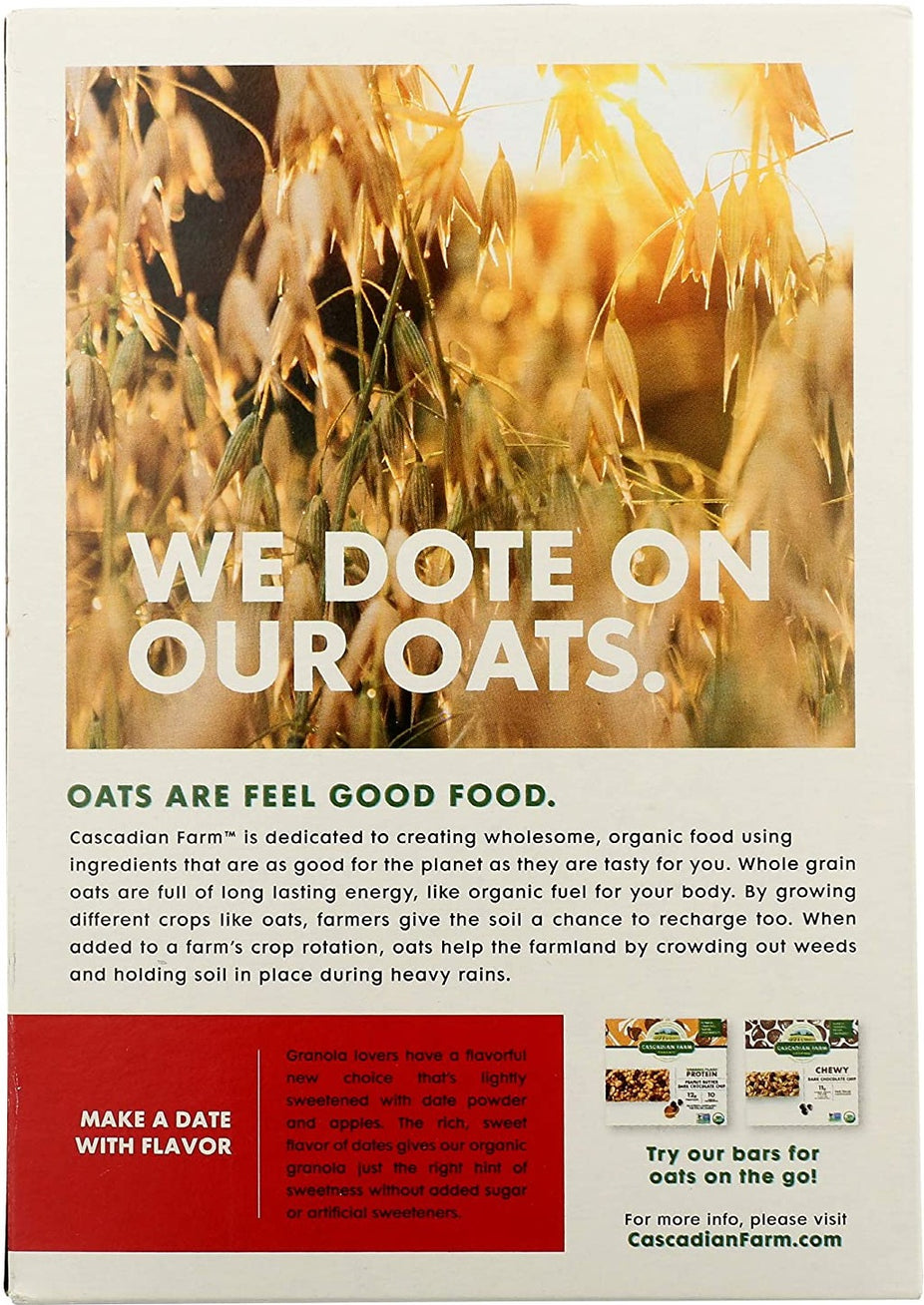 Organic Granola Bars, Cinnamon Apple, No sugar added, 5ct