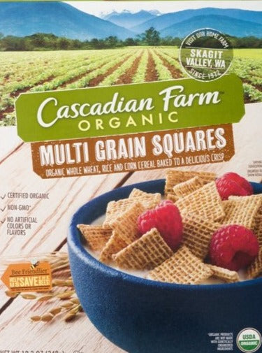 Organic Multi Grain Squares Cereal